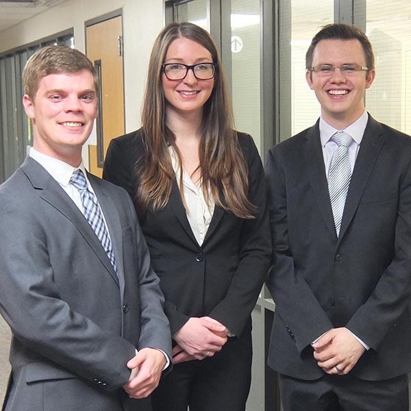 Case Competition winning team