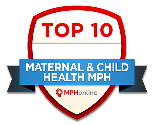 Top Ten, Maternal & Child Health MPH program