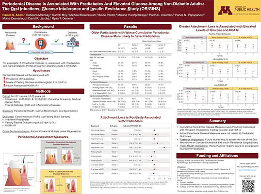 Hamdi Adam research day poster