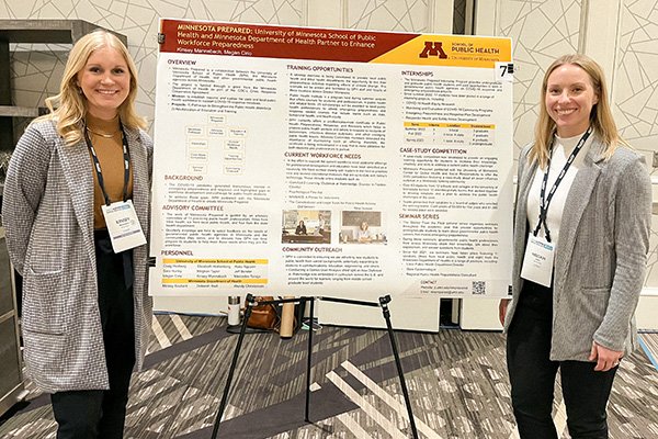minnesota-prepared-poster Kinsey Mannebach and Megan Cirio