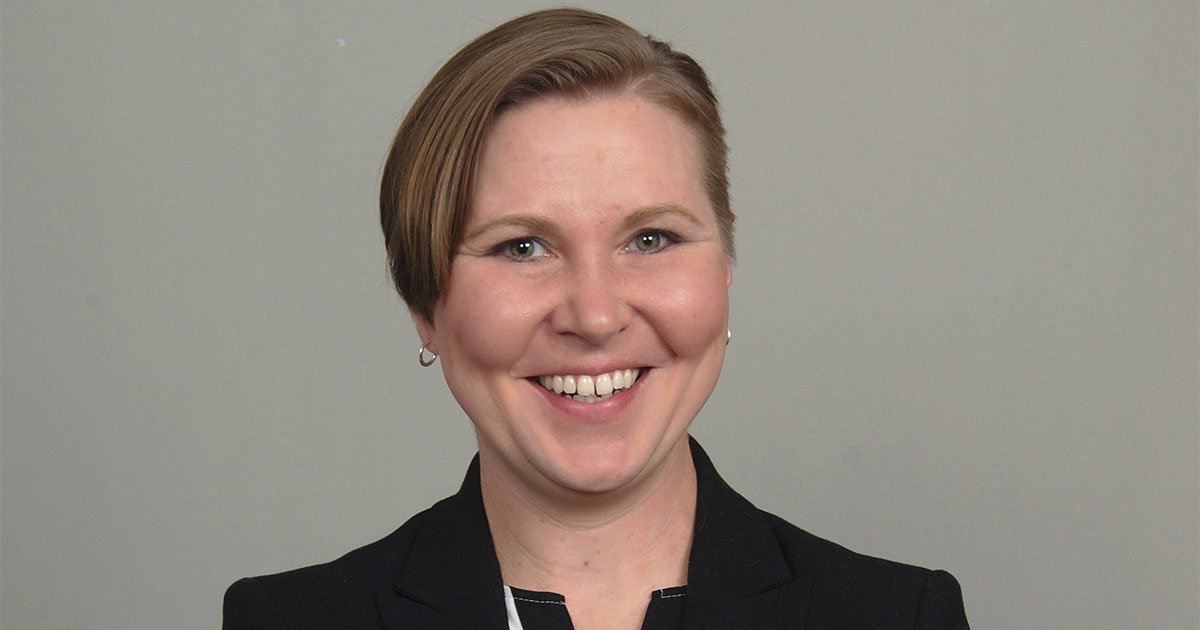 Kelly Searle smiling